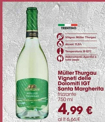 Carrefour Muller Thurgau offerta