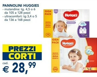 Esselunga Huggies Pannolini offerta