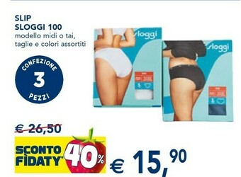 Esselunga Slip donna offerta