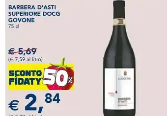 Esselunga Barbera Barbera offerta