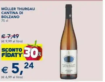 Esselunga Muller Thurgau offerta