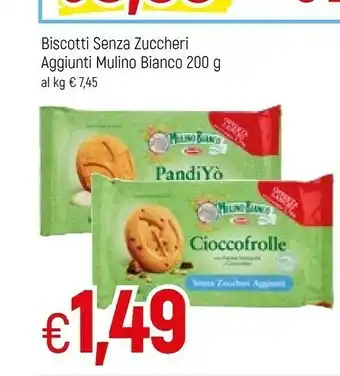 Famila Mulino Bianco Cioccofrolle Senza Zuccheri Aggiunti 200g offerta