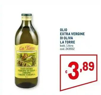 Metro La torre Olio extravergine di oliva offerta