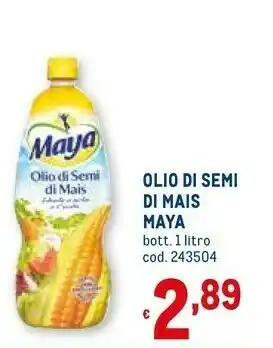 Metro Maya Olio di semi offerta