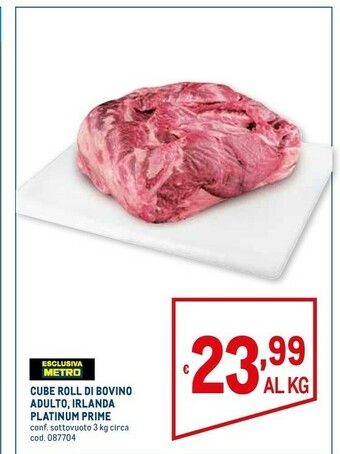 Metro Carne offerta