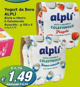 Prix Quality Alplì Yogurt da bere offerta