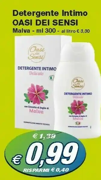 Prix Quality Sensi Detergente intimo offerta