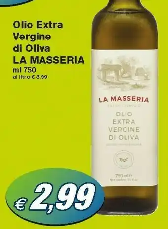 Prix Quality Masseria Olio extravergine di oliva offerta