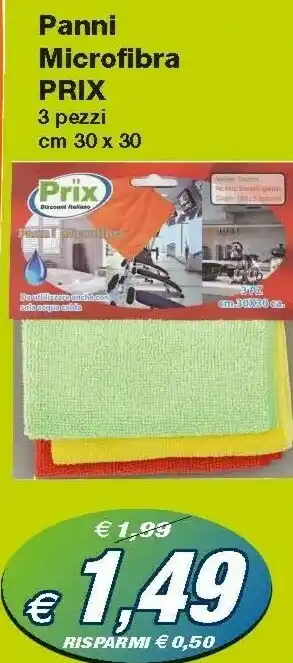 Prix Panni Microfibra