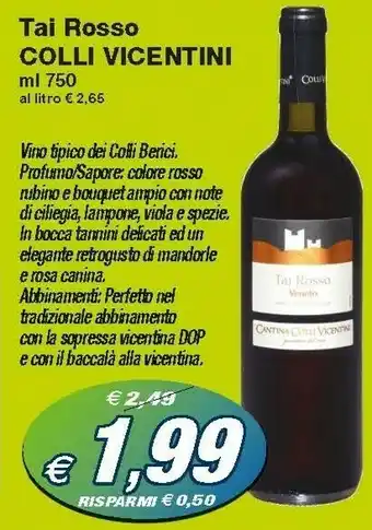 Prix Quality Vicentini Vino offerta