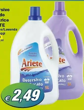 Prix Quality Ariete Detersivo Liquido Lavatrice offerta