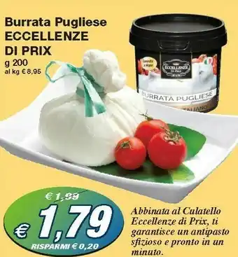 Prix Quality Burro offerta