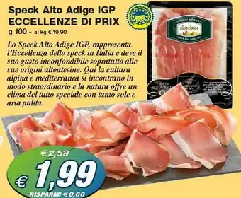 Prix Quality Sole Speck offerta