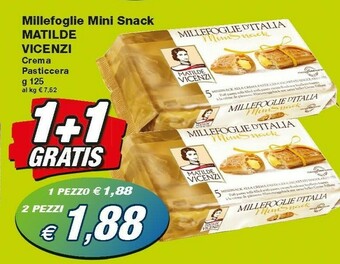 Prix Quality Matilde Vicenzi Pasticceria offerta