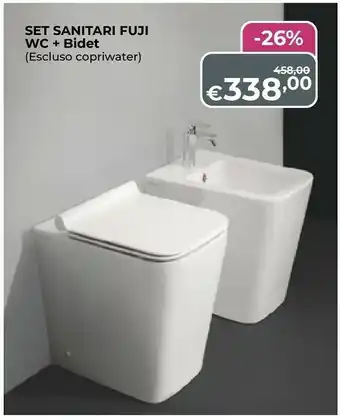Bagni e pavimenti Sanitari Fuji offerta