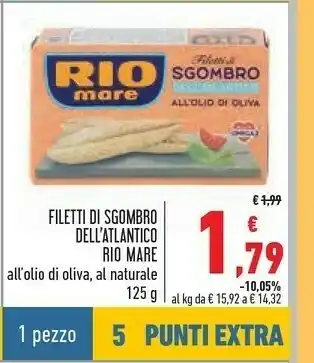Conad Superstore Dell Filetti di sgombro offerta