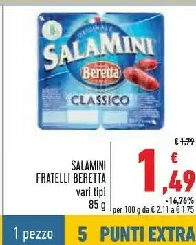 Conad Superstore Beretta Salame offerta