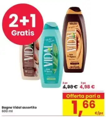 Bagno Vidal assortito 600 ml