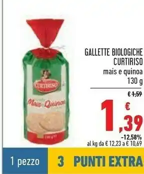 Conad Superstore Curtiriso Gallette di riso offerta