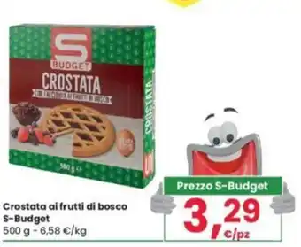 Eurospar Crostata ai frutti di bosco S-Budget 500 g offerta
