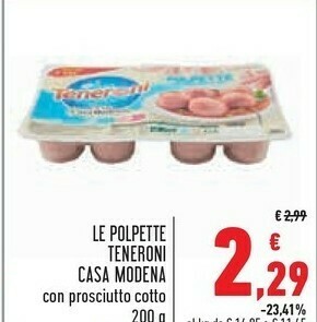 Conad Superstore Casa Modena Polpette offerta