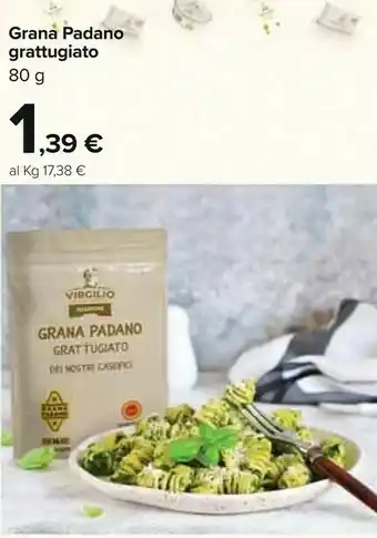Carrefour Grana Padano Grattugiato offerta