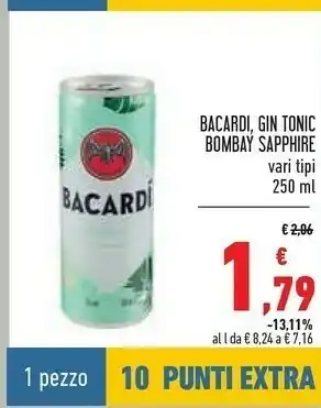 Conad Bacardi Gin offerta