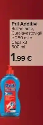 Carrefour Pril Additivi Brillantante 1500 Ml offerta