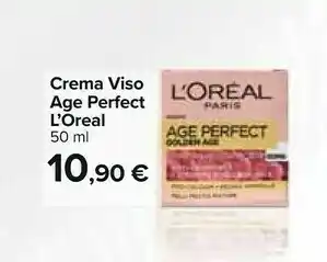 Carrefour L'Oreal Crema Viso Age Perfect 50 Ml offerta