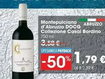 Carrefour Casal bordino Montepulciano d'Abruzzo offerta