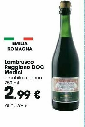 Carrefour Lambrusco offerta
