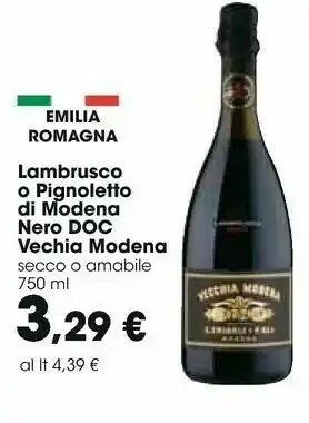 Carrefour Casa Modena Lambrusco offerta