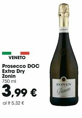 Carrefour Zonin Prosecco offerta
