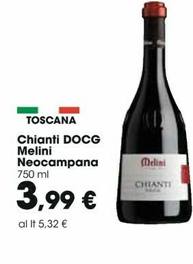 Carrefour Melini Chianti offerta