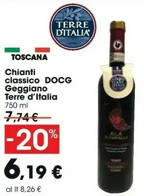 Carrefour Terre d'Italia Chianti offerta