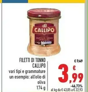 Conad Callipo Tonno offerta