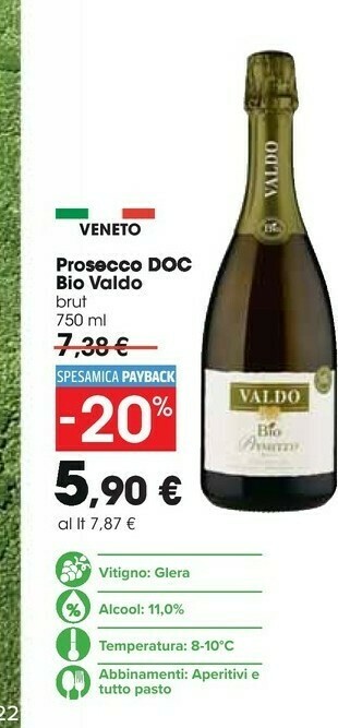 Carrefour Valdo Prosecco offerta