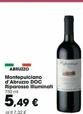 Carrefour Illuminati Montepulciano d'Abruzzo offerta