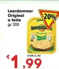 Despar Leerdammer Formaggio offerta