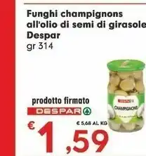 Despar Olio di semi offerta