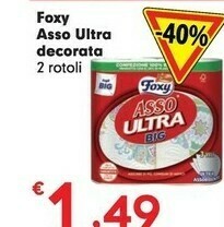 Despar Foxy Rotoli di carta offerta