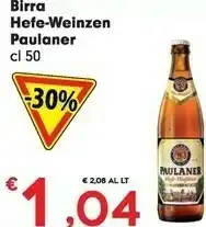 Despar Paulaner Birra offerta