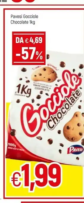 Galassia Pavesi Gocciole Chocolate 1000 G(ml) offerta