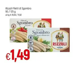 Rizzoli Filetti Di Sgombro Piccanti 90 G(ml)