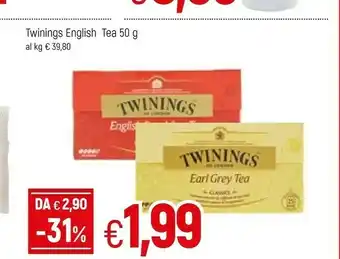 Galassia Twinings Pure Rooibos Health Tea 50 G offerta