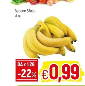 Galassia Banane Sfuse offerta