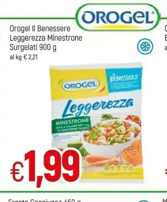 Galassia Orogel Minestrone Leggerezza Il Benessere offerta