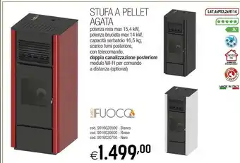 Il Fai Da Te Guercio Punto Fuoco Stufa A Pellet Agata offerta