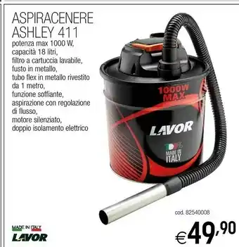 Lavor Aspiracenere Ashley 411