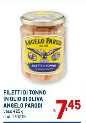 Metro Angelo parodi Tonno offerta